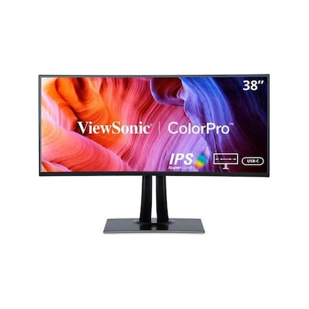 Nextgen 38 in. USB Type-C 3840 x 1600 Curved Ultra-Wide IPS Monitor NE3546699